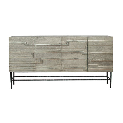 59x14.5x30" Linear 4 Door Credenza