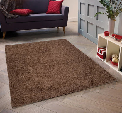 Shaggy Area Rugs, Carpets For Livingroom, 5x7 Area Rugs ,Shaggy Brown