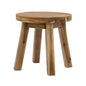 D16x16" Round Side Table, Solid Wood